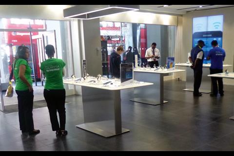 Samsung's Oxford Street store